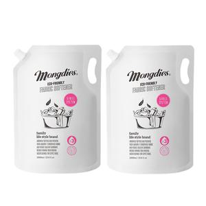 몽디에스 클린코튼향 3배 고농축 섬유유연제 리필형 1000ml 2개