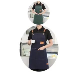 각종 카페에서 사용하는 방수 기능 앞치마 X 2개입앞치마 공예앞치마 작업