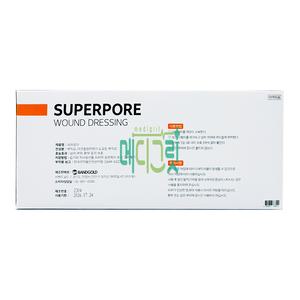 밴드골드 슈퍼포아 2호 100매입 / 멸균 드레싱 반창고 superpore