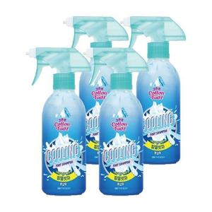 [엘루맘] 발을씻자 코튼풋샴푸 알래스카 빙하수 385ml 4개