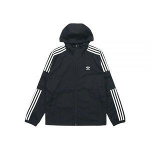 [아디다스]삼선 윈드브레이커 블랙  121644135