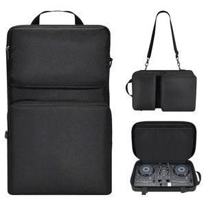 DDJ-FLX2용 CBDYWVR DJ 컨트롤러 케이스, DDJ-200 /DDJ-WeGO4 /Inpulse 200 /Inpulse 200 MK2와 호환되는 휴대용 보관 가방, DJ 케이블 또는 기타 액세서리용 조절 가능한 어깨 스트랩(블랙)