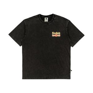 코닥 레시피 스노우워싱 반팔티셔츠 K5223LRS11BLK