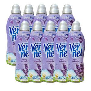 헨켈 버넬 고농축 섬유유연제 900mL 10개 스프링라벤더