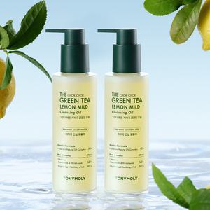 [2pack] 더 촉촉 그린티 레몬 저자극 클렌징 오일 200ml