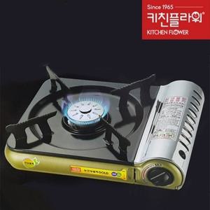 조리용 키친플라워 가스레인지 골드 캠핑용품 레인지 버너 랜지 렌지