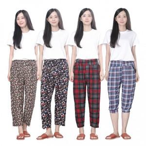 몸빼바지 할머니 촌캉스 꽃무늬 여성 여름 간절기 고무줄 밴딩 작업복 꽃바지 홈웨어 편한바지