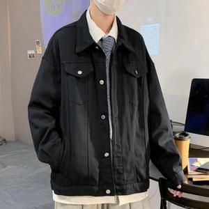 [라일리] Rly 남자 청자켓 오버핏 트러커 아우터 데님 면점퍼 간절