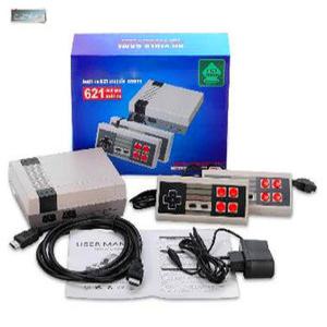 HDMI 출력 미니 TV 핸드 헬드 레트로 비디오 게임 콘솔 4K PAL 및 NTSC 플레이어용 클래식 621 내장 패드 포함