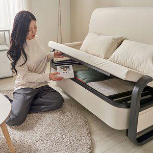 소파와 침대를 한곳에 튼튼 철제 1인 소파베드 BJ5317R (착불)