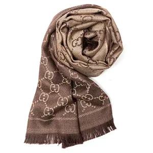 (스크래치) [GUCCI] 구찌 자카드 패턴 니트 스카프 133483-3G200-2764