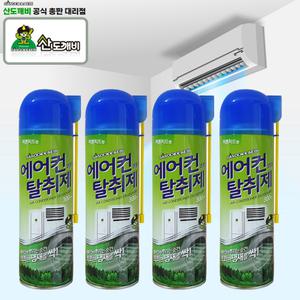 산도깨비 에어컨 탈취제 300ml 4개