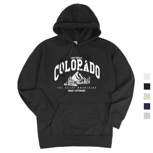 COLORADO 기모 오버핏 남여공용 후드티 4컬러