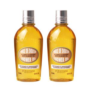 [록시땅] 아몬드 모이스처라이징 샤워 오일 250ml x2개