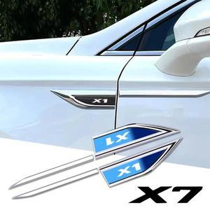 2pcs 자동차 액세서리 측면 도어 자동차 스티커 BMW 호환 x1 x2 x3 x4 x5 x6 x7 f48 f39 g01 f97 f98 g02 g