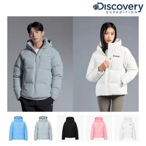 [디스커버리](마산점)[역시즌] 베른 라글란 구스다운 숏패딩 구스패딩 자켓 DMDJ61036 DWDJ62036