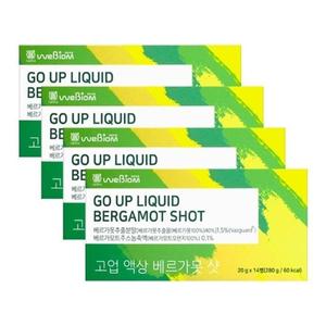 위바이옴 고업 액상 베르가못 샷 20gX14병X4박스