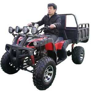 4륜오토바이 화물 오토바이 사륜 연결 트렁크 사발이 대공우 150CC 차량+분리형 트레일러
