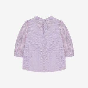 [갤러리아] [SI]체크 넥 스카프 블라우스(SHK2553BB)