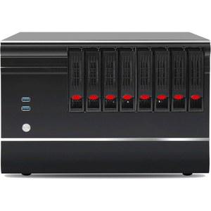 KCMconmey 8 + 베이 DIY NAS 케이스 1개, 2.5/3.5 트레이 8개 2.5 내부 1개. MB MATX/ITX. Flex PSU. 전면 USB 3.0 8cm 섀시 팬 핫 스왑 백플레인. 네트워크 연결 스토리지 프라이빗 클라우드 인클로저