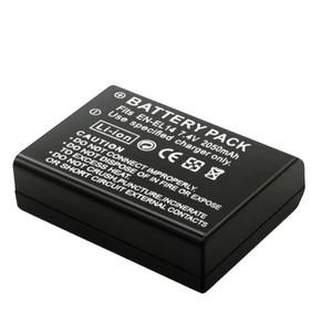 2050mah EN-EL14a EL14 카메라 배터리 니콘 P7000 P7100 P7800 P7700 D3100 D3200 D3300 D3400 D3500 D5600
