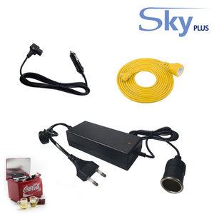 대한민국 SKYPLUS 어댑터 차량용 냉장고 시거잭 전원 사각잭 12V 알피쿨 헤르젠