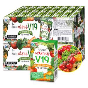 건강담은 야채가득 V19 145ml x 48팩 하루 야채주스 당근 토마토 쥬스