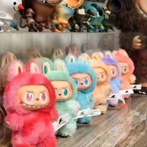 고품질 라부부 V3 몬스터 빅 에너지 시리즈 랜덤박스 귀여운 인형 옷 롤 키체인 장식 선물 랜덤백