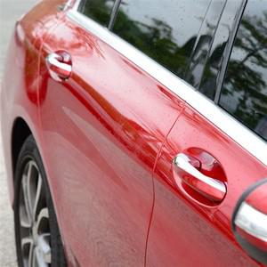 메르세데스 벤츠 E 클래스 W213 GLC X253 C W205 부품 용 크롬 LHD 외부 도어 핸들 커버 트림