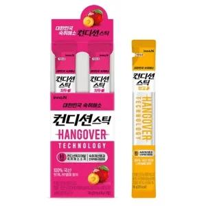 컨디션스틱 숙취해소개선 18g 자두맛x60개 + 망고맛x11개증정 인체적용시험완료 공식판매
