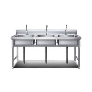 3조 싱크대 식당 120cm 개수 씽크 업소용 캠핑장 야외