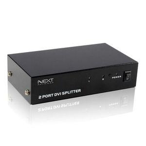 DVI 2포트 분배기 TV 모니터 듀얼 확장 케이블 연결 DVI모니터스플리터