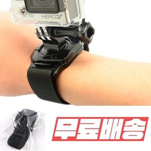 자전거 GOPRO호환 거치대 손목 샤오미 HERO 다이빙 마운트 서핑 회전 놀이공원