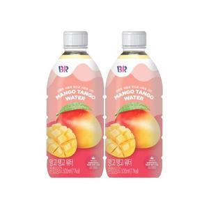 [XBK4K975_47]베스킨라빈스 망고탱고 워터 500ml 20개 망고맛