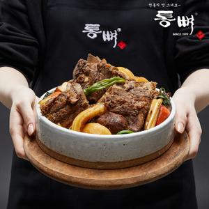 [내일도착] 통뼈 분모자뼈찜 간장맛 4팩 (4kg)-8인분