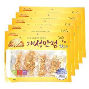 [IXHIOXU3_4B]황태+고구마 큐브 300g X 5개