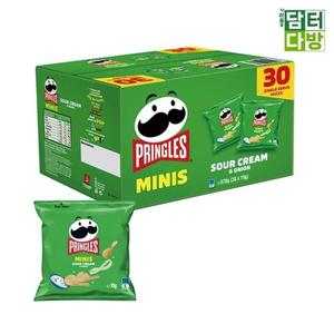 프링글스 미니스 사워크림 앤 어니언 570g 19g x 30개