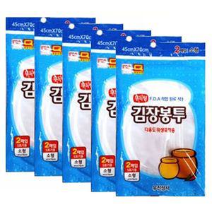 [기타]우진 EQFVUQZO 김장봉투 소10매 김장김치봉투 비닐봉투 비닐백