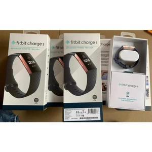 Fitbit Charge 3 피트니스 활동 트래커 종합 기능  조작 블랙