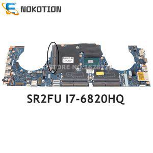 NOKOTION 호환 hp Zbook 15 G3 노트북 메인보드 SR2FU I7-6820HQ 그래픽 슬롯 포함 APW50 LA-C381P 848221-