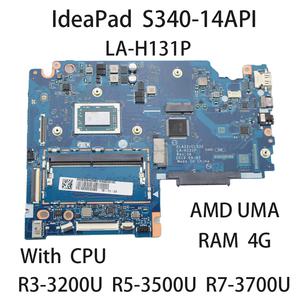 레노버 IdeaPad S340-14API LA-H131P 노트북 메인보드 CPU R3 3200U R5 3500U R7 3700U RAM 4G 5B20S42266