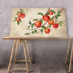 [JHQPSST6_4B]사과 사과그림 풍수 액자 부자되는 55캔버스1