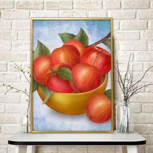 [JHQPSSTR_4B]사과그림 A3 2APP2 풍수그림 돈들어오는