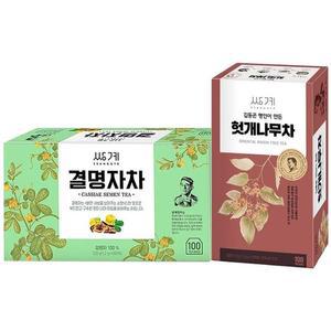 [MELJ6P0S_52EQ]도라지차 헛개나무차 100T+결명자차 100T