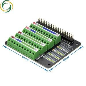 라즈베리 파이 Gpio 확장 익스텐션 보드 나사 터미널 모자, 라즈베리 파이 2B, 3B, 3B +, 4B, 제로, 제로 W