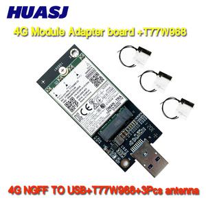 HUASJ T77W968 LTE Cat16 GNSS 4G WWAN 카드 모듈 위도 5420 5424 7424 7400 DW5821e