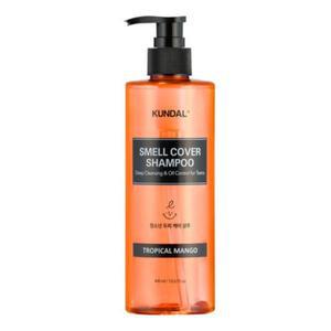 | 쿤달 | 올데이 스멜커버 청소년샴푸 400ml (트로피컬망고) 볼륨케어 단백질샴푸 모근강화 두피관리 모발