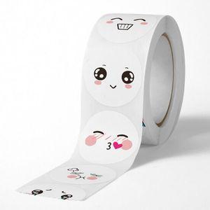 스마일 감사스티커 땡큐스티커 구디백 선물포장
