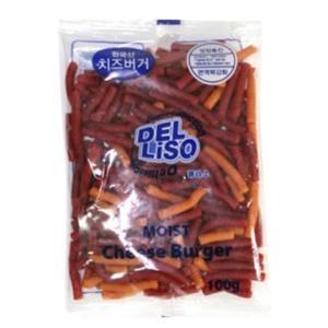 건조간식 모이스트치즈버거 100g 50개입 1Box