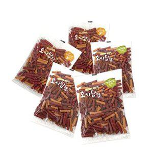 [셀러허브 패션][JH16742U_52CM]치즈버거 애견 간식 저키 스낵 100g 5P